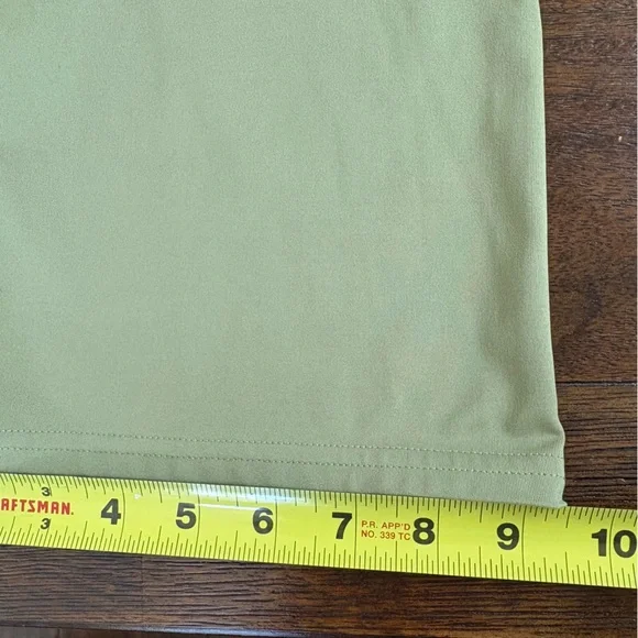 All In Motion Matcha Green Leggings Boot Cut High Rise Activewear Women’s M ** - Picture 7 of 11